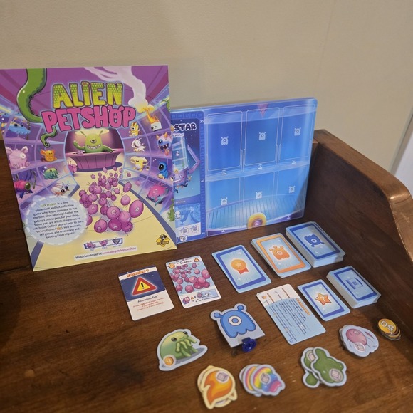 Alien Petshop | Ogre Crossing Board Game 100% Complete EUC Alien Pet Shop Game - Picture 2 of 15